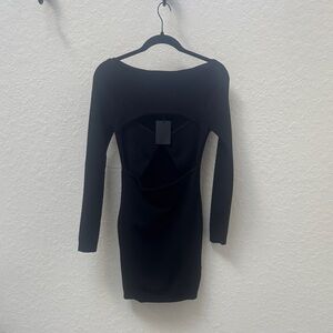 NBD Elegant Black Cut-Out Dress - NWT